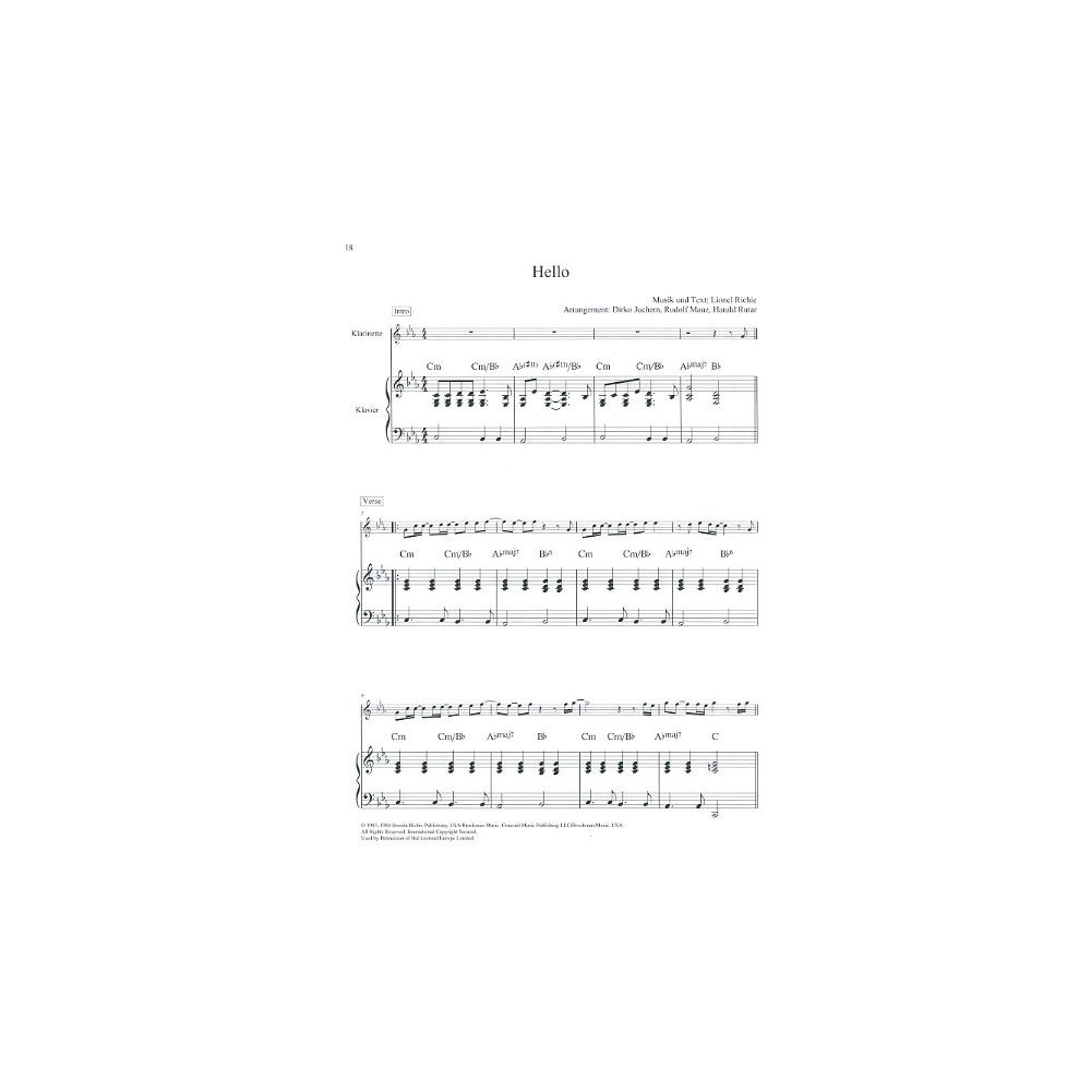 Schott Pop Ballads Clarinet – Thomann Ireland