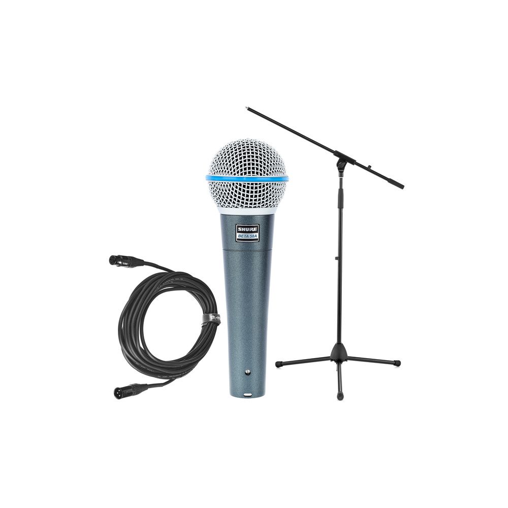 Shure Beta 58 A Stativ+Kabel Bundle – Thomann Ireland