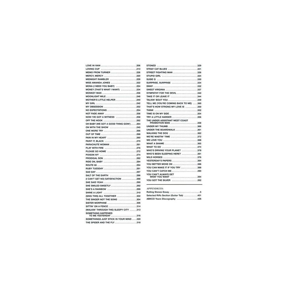 Alfred Music Publishing Rolling Stones Fake Book – Thomann Ireland