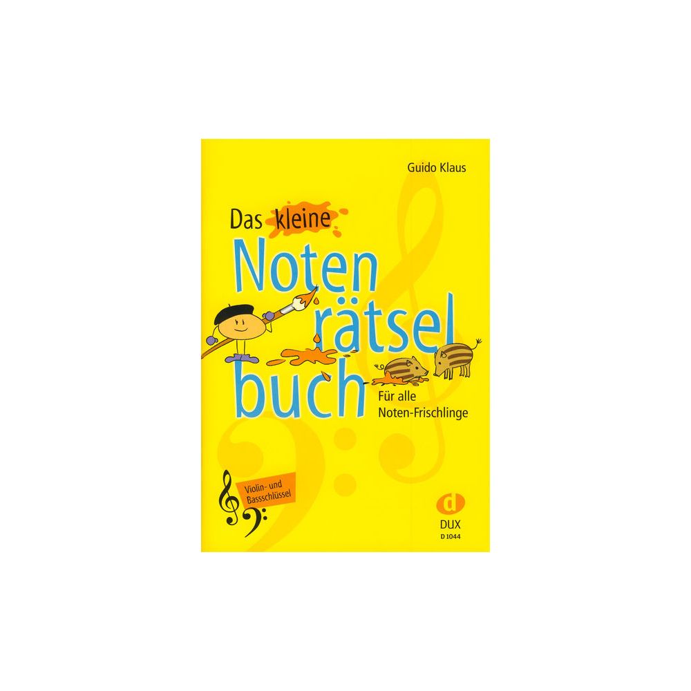 Edition Dux Kleine Notenrätsel Violin+Bass – Thomann Ireland