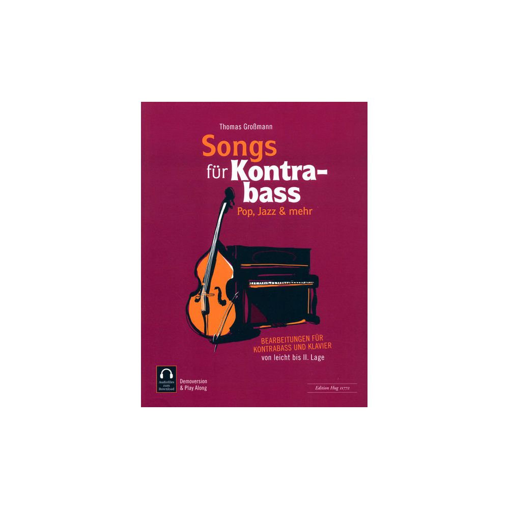 Edition Hug Songs für Kontrabass – Thomann Ireland