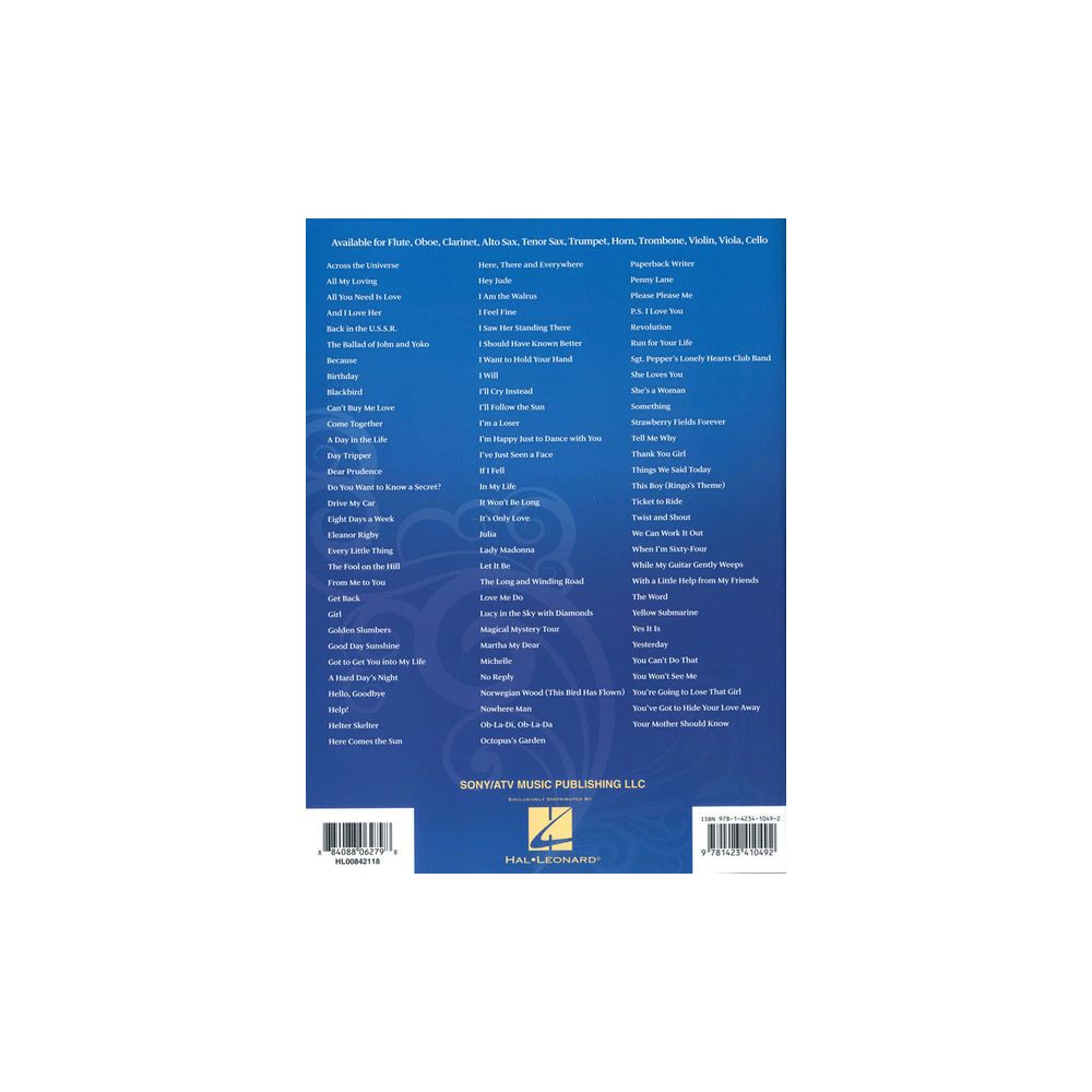 Hal Leonard Best Of The Beatles Cello – Thomann Ireland