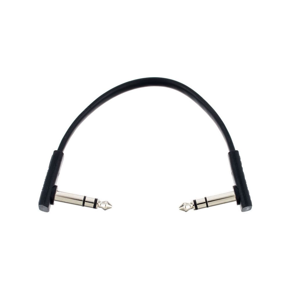 Rockboard Flat TRS Cable 15 cm BK – Thomann Ireland