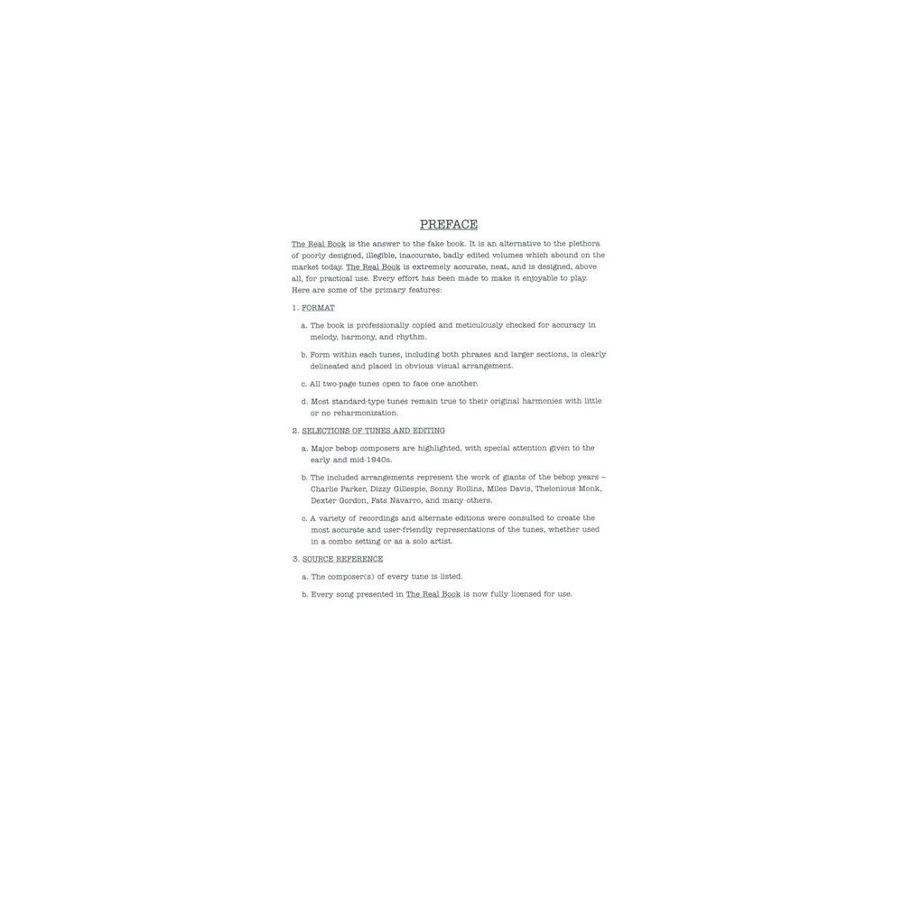 Hal Leonard The Real Bebop Book C – Thomann Ireland