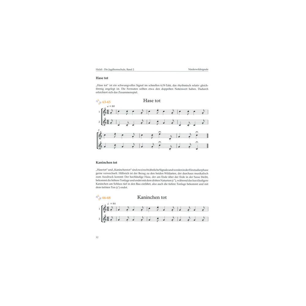 Weinberger Musikverlag Halali Jagdhornschule 2 – Thomann Ireland