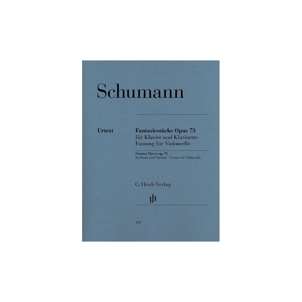 Henle Verlag Schumann Fantasiestücke Cello – Thomann Ireland