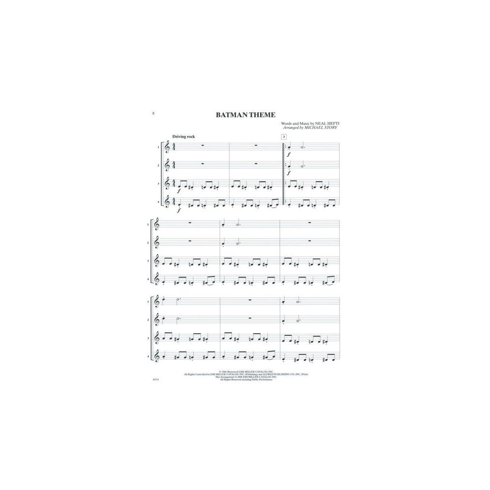 Alfred Music Publishing Pop Quartets For All Trumpet – Thomann Ireland