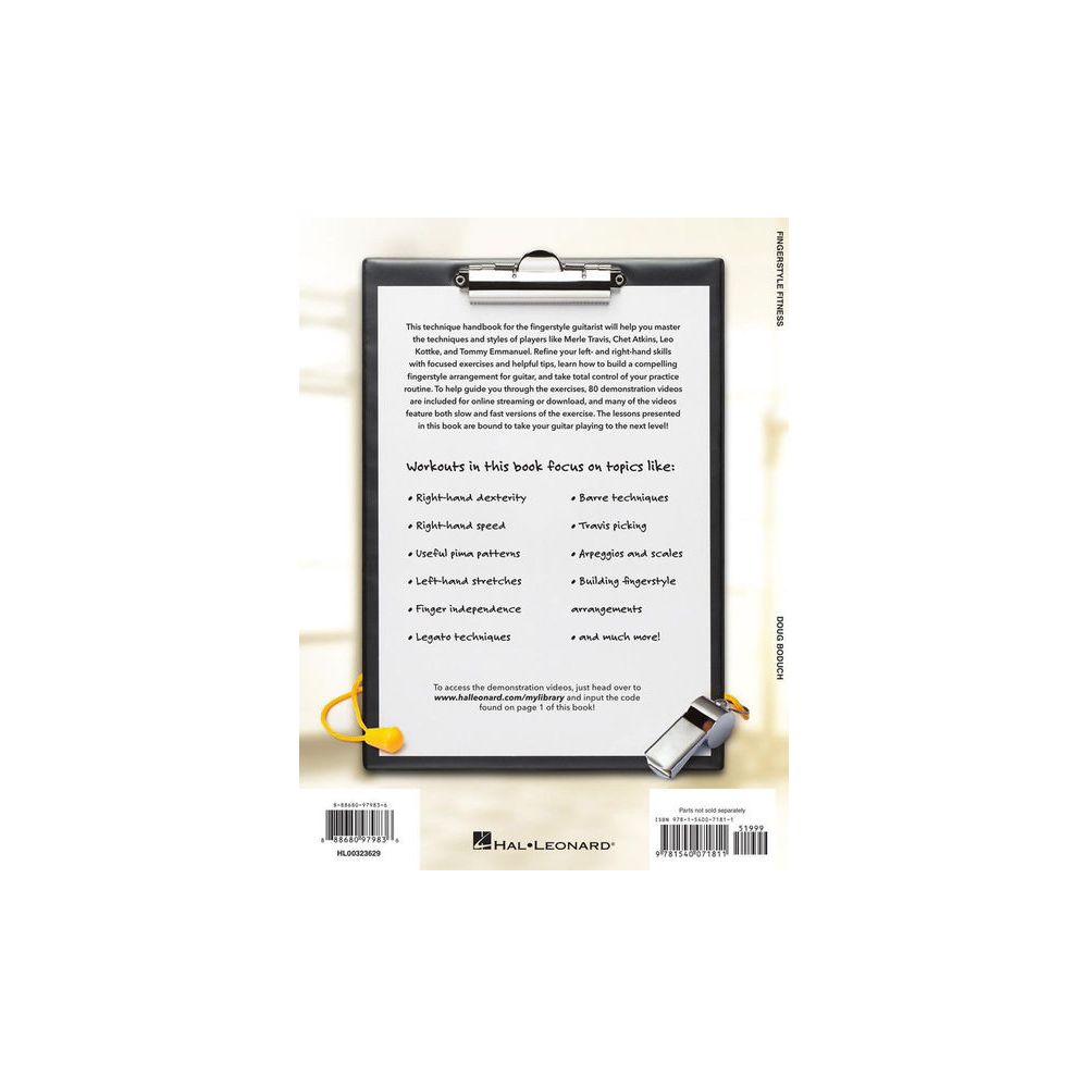 Hal Leonard Fingerstyle Fitness – Thomann Ireland