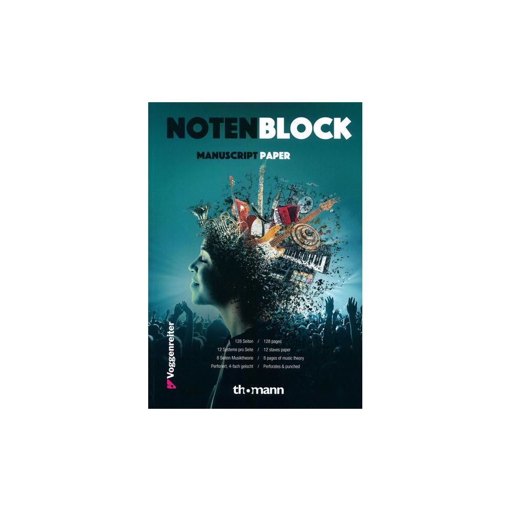Thomann Notenblock A4 – Thomann Ireland