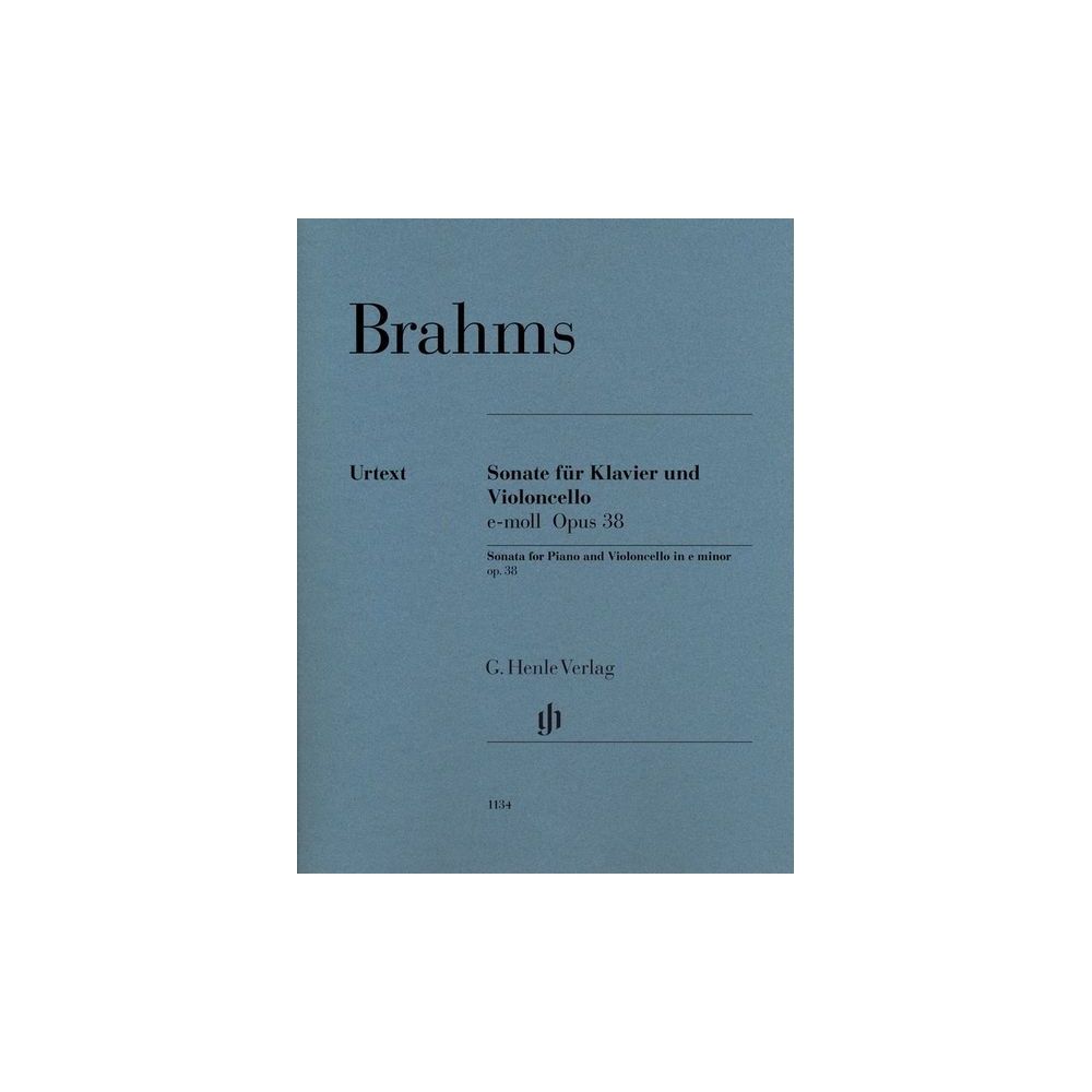 Henle Verlag Brahms Sonate e