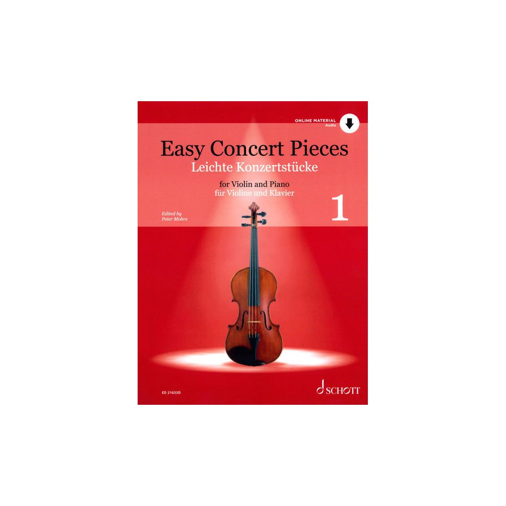 Schott Easy Concert Pieces Violin 1 – Thomann Ireland