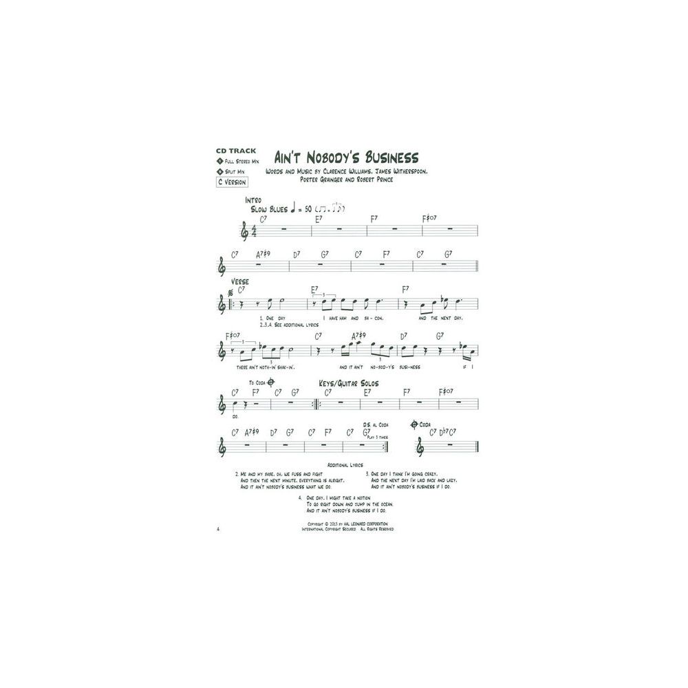 Hal Leonard Blues Play