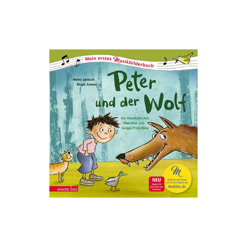 Annette Betz Verlag Peter und Wolf Musikbilderbuch – Thomann Ireland
