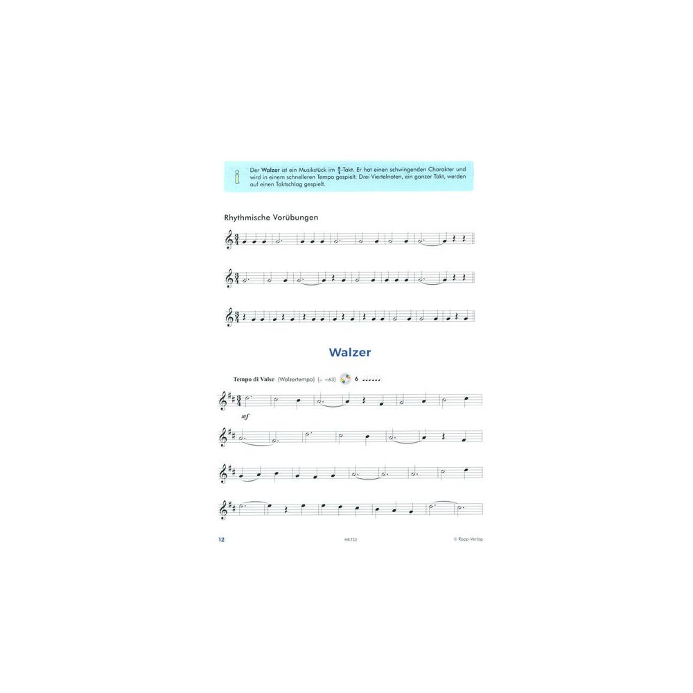 Horst Rapp Verlag Trompete Lernen mit Spaß 3 – Thomann Ireland