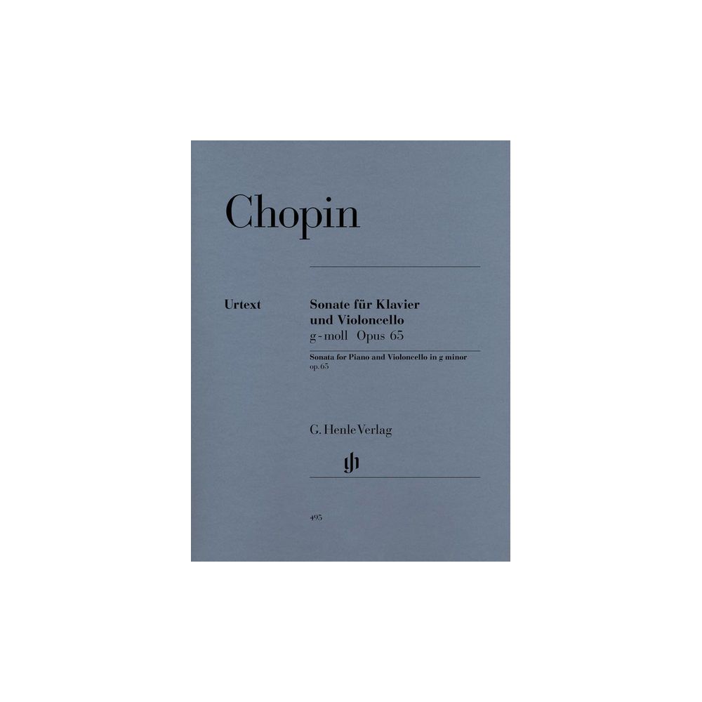 Henle Verlag Chopin Cellosonate op.65 – Thomann Ireland