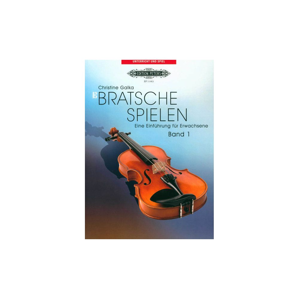Edition Peters Bratsche spielen 1 – Thomann Ireland
