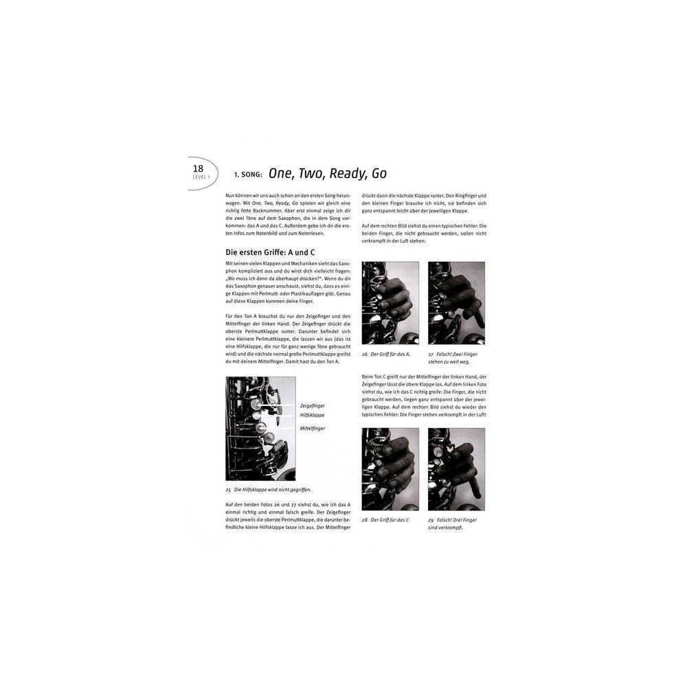 Schott Pop Saxophone Schule 1 T