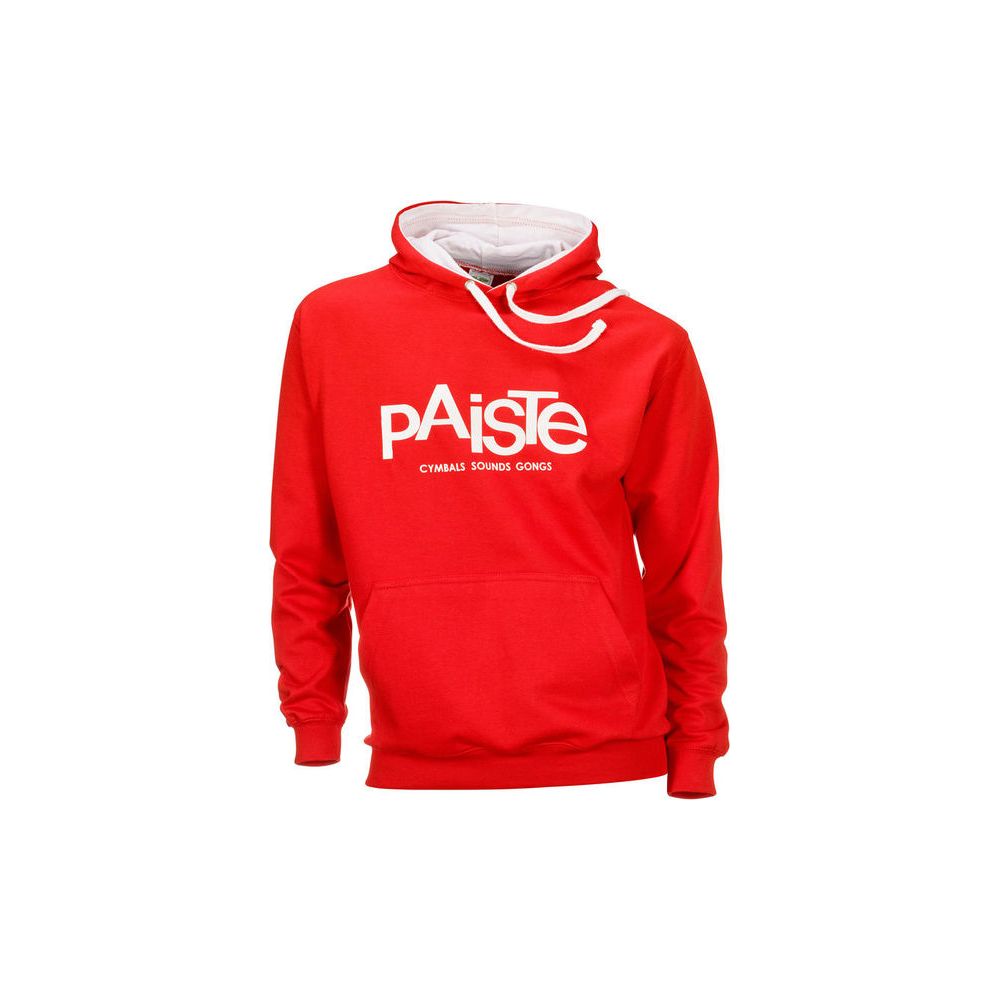 Paiste Contrast Hoody Red M – Thomann Ireland
