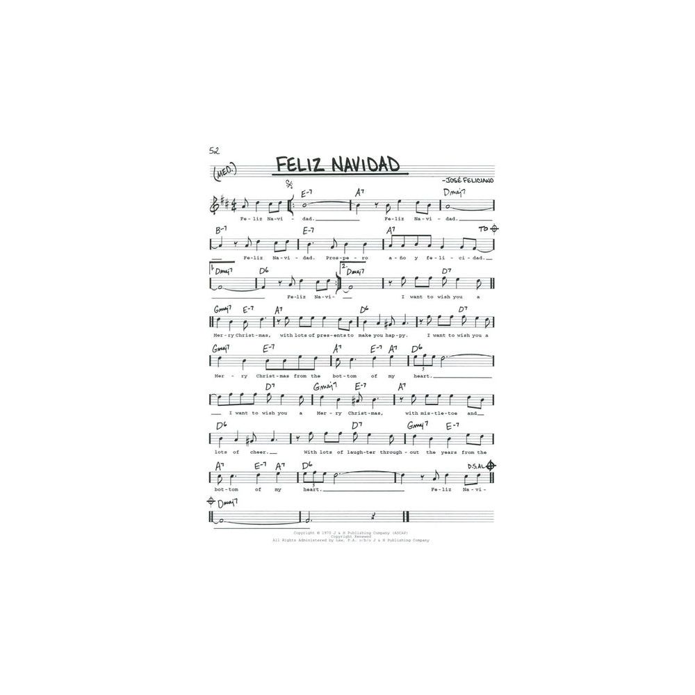 Hal Leonard The Real Christmas Book C – Thomann Ireland