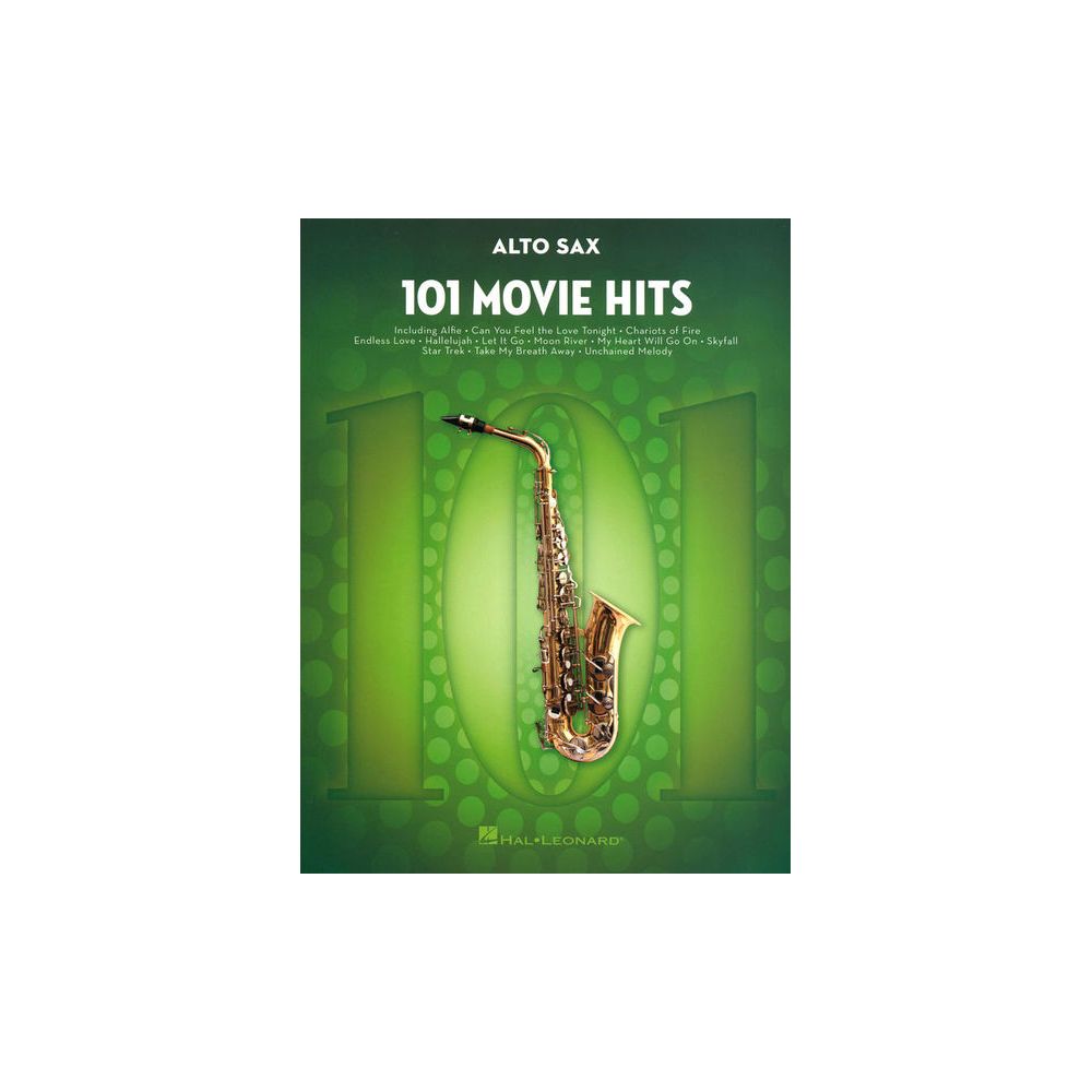 Hal Leonard 101 Movie Hits for Alto Sax – Thomann Ireland