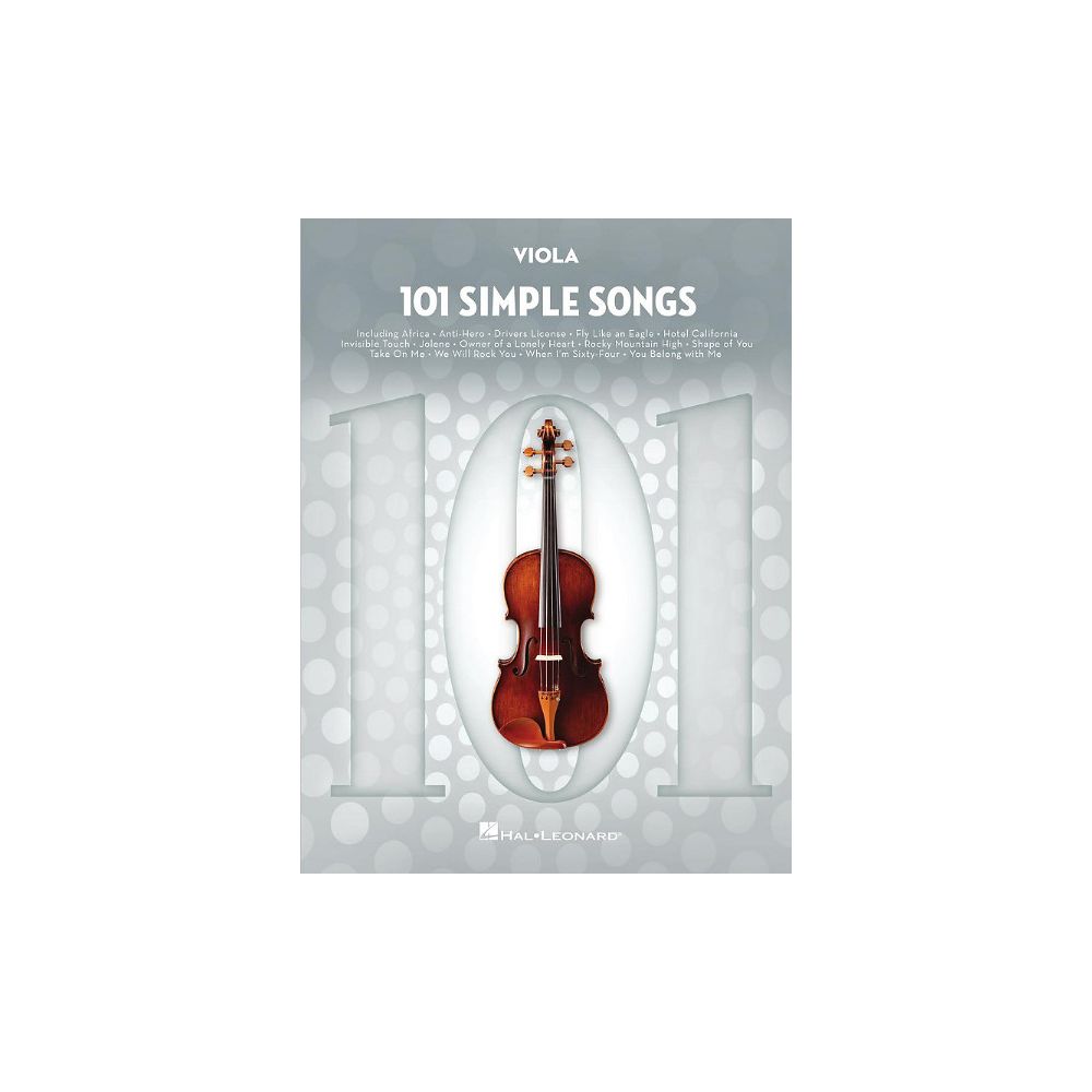 Hal Leonard 101 Simple Songs Viola – Thomann Ireland
