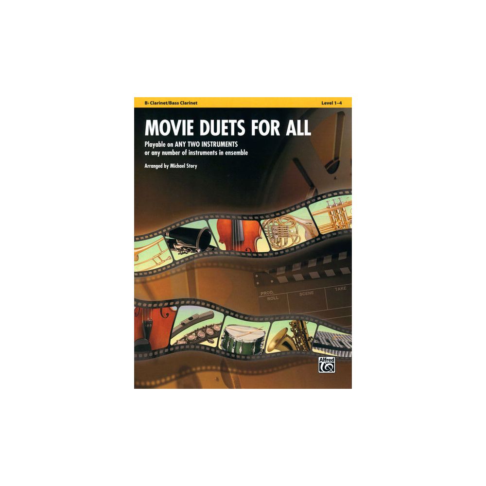 Alfred Music Publishing Movie Duets For All Clarinet – Thomann Ireland