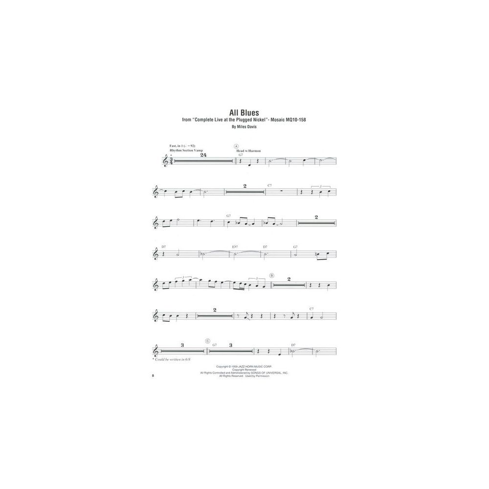 Hal Leonard Miles Davis Omnibook C – Thomann Ireland