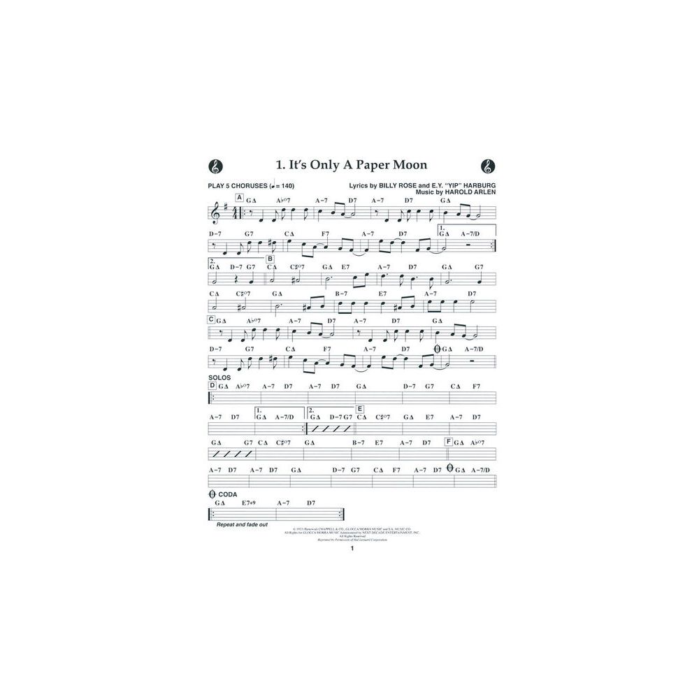 Jamey Aebersold Cry Me A River – Thomann Ireland