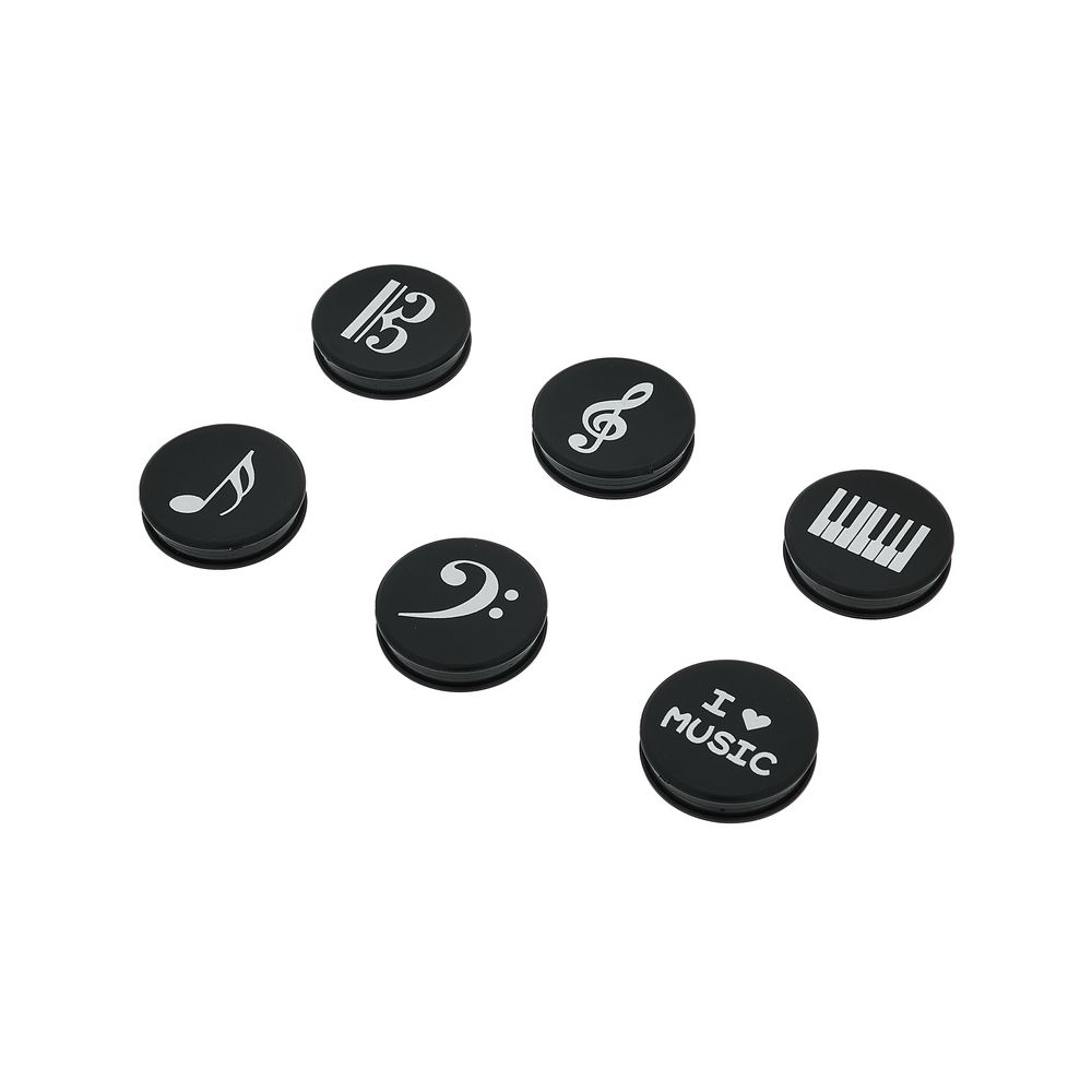 agifty Music Notes Magnets 6er Pack – Thomann Ireland