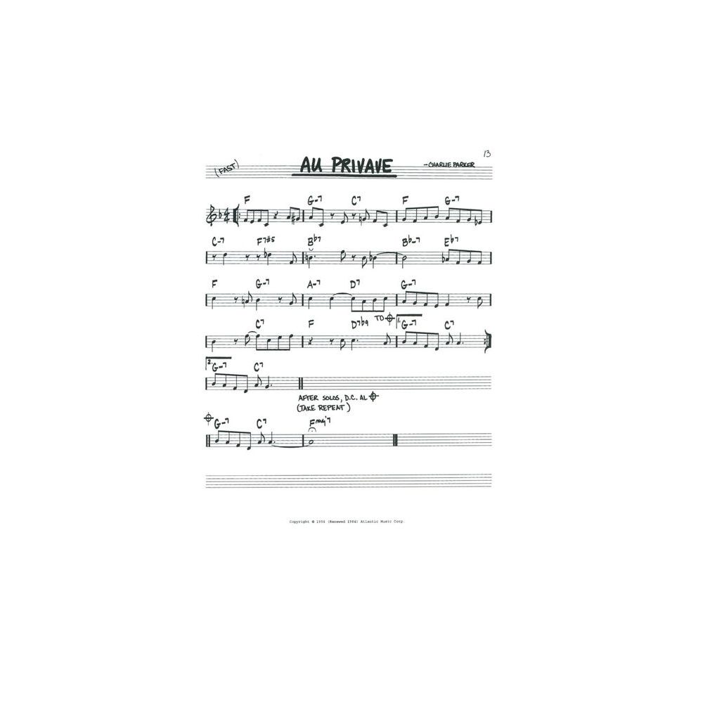 Hal Leonard The Real Bebop Book C – Thomann Ireland