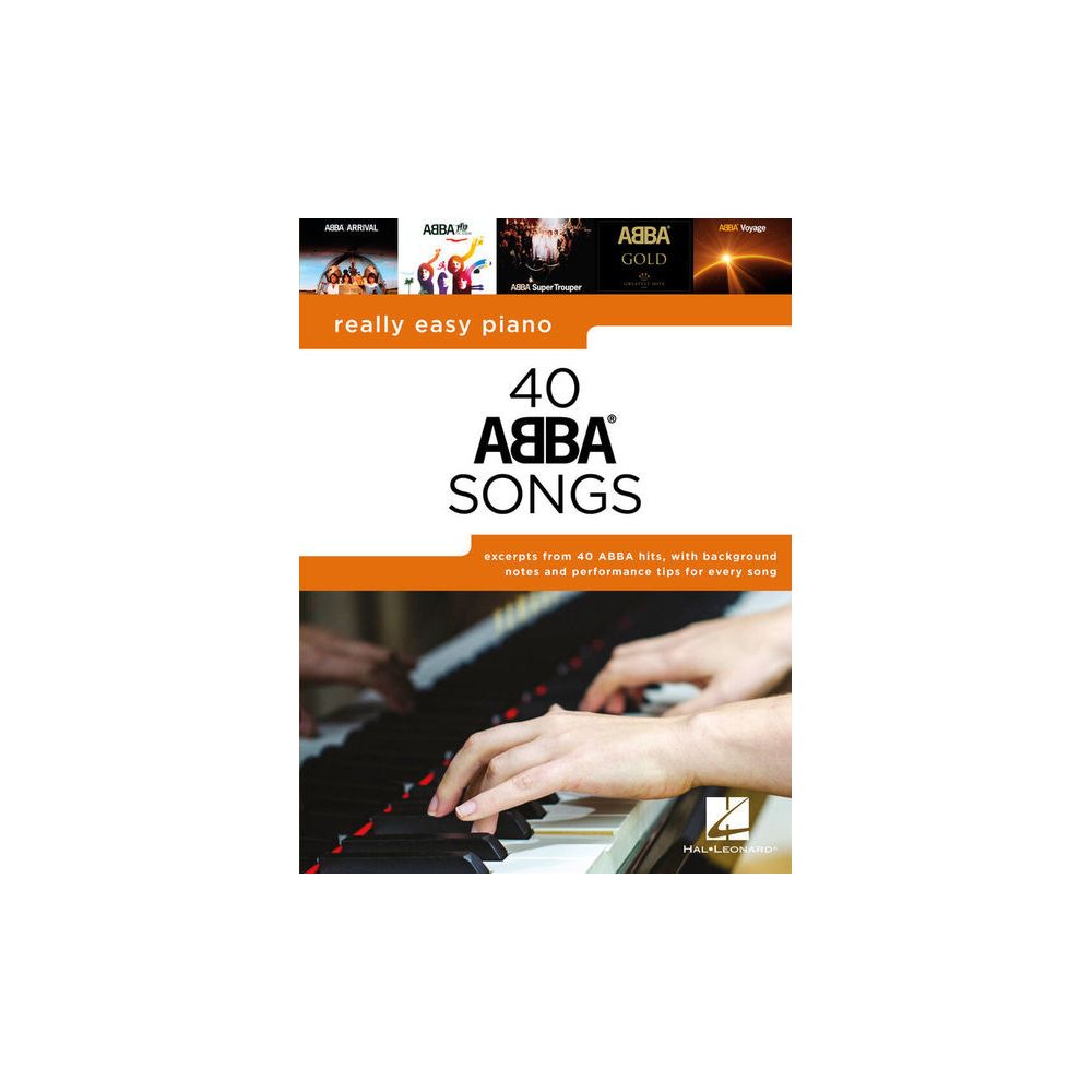 Hal Leonard Really Easy Piano Abba – Thomann Ireland