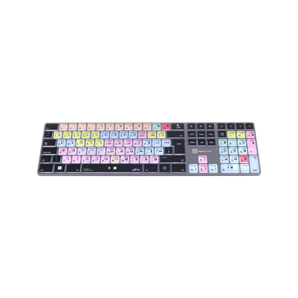Logickeyboard Titan Avid Pro Tools UK PC – Thomann Ireland