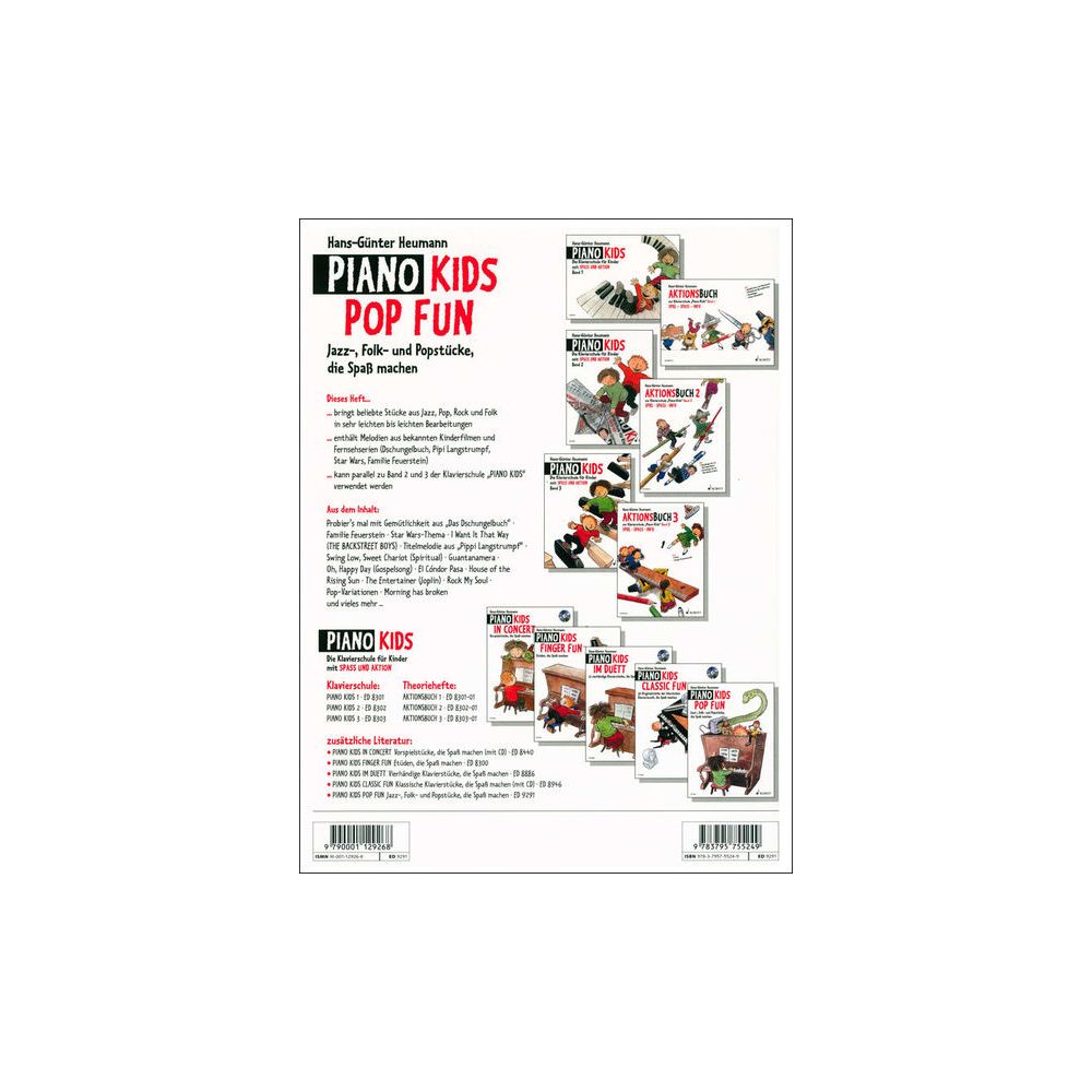 Schott Piano Kids Pop Fun – Thomann Ireland