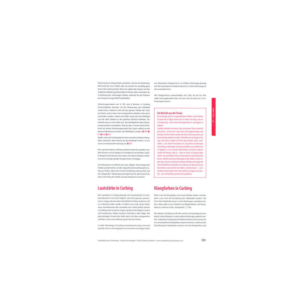 Shout Publications Komplette Gesangstechnik – Thomann Ireland