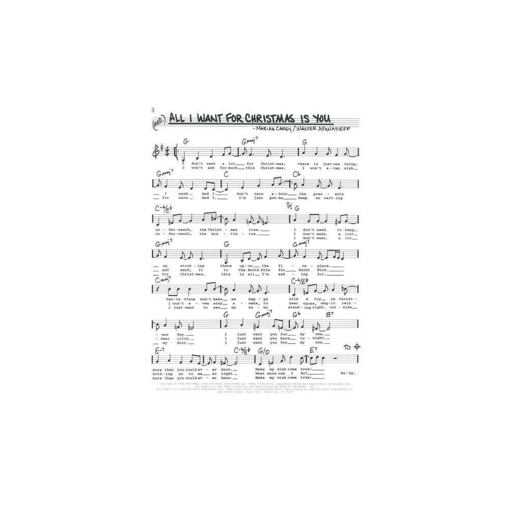 Hal Leonard The Real Christmas Book C – Thomann Ireland