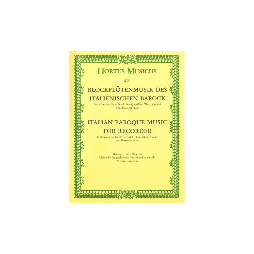 Bärenreiter Italienischer Barock – Thomann Ireland