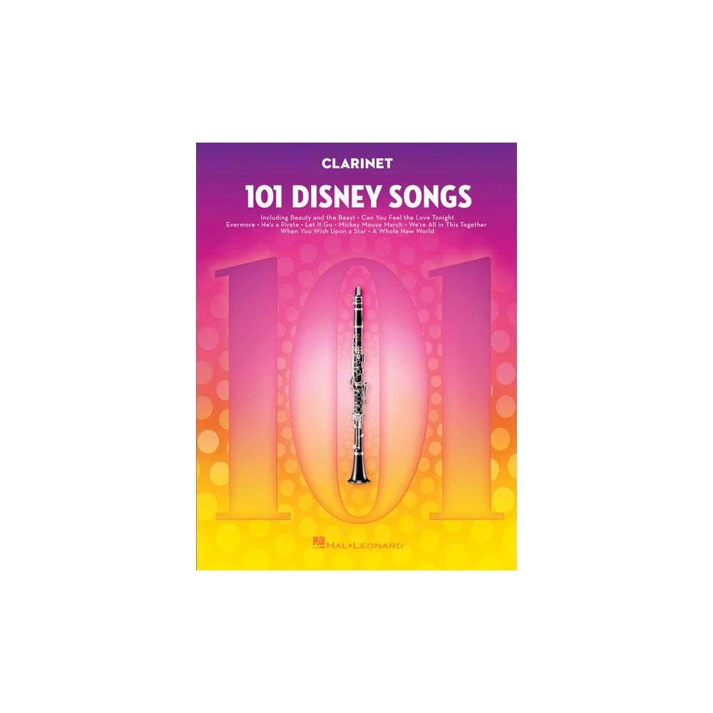 Hal Leonard 101 Disney Songs Clarinet – Thomann Ireland