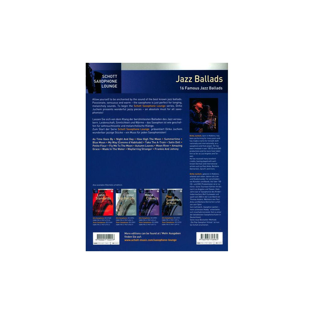 Schott Jazz Ballads A