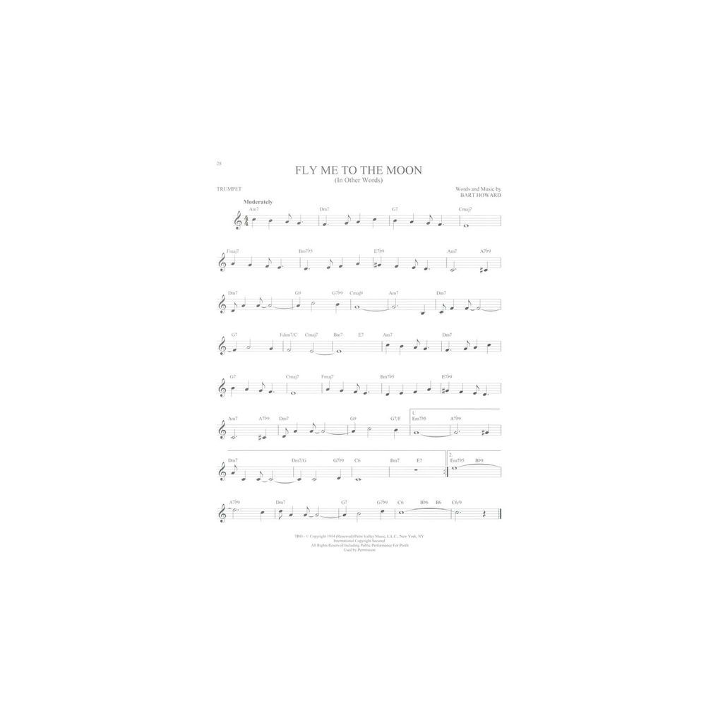 Hal Leonard 101 Jazz Songs for Trumpet – Thomann Ireland