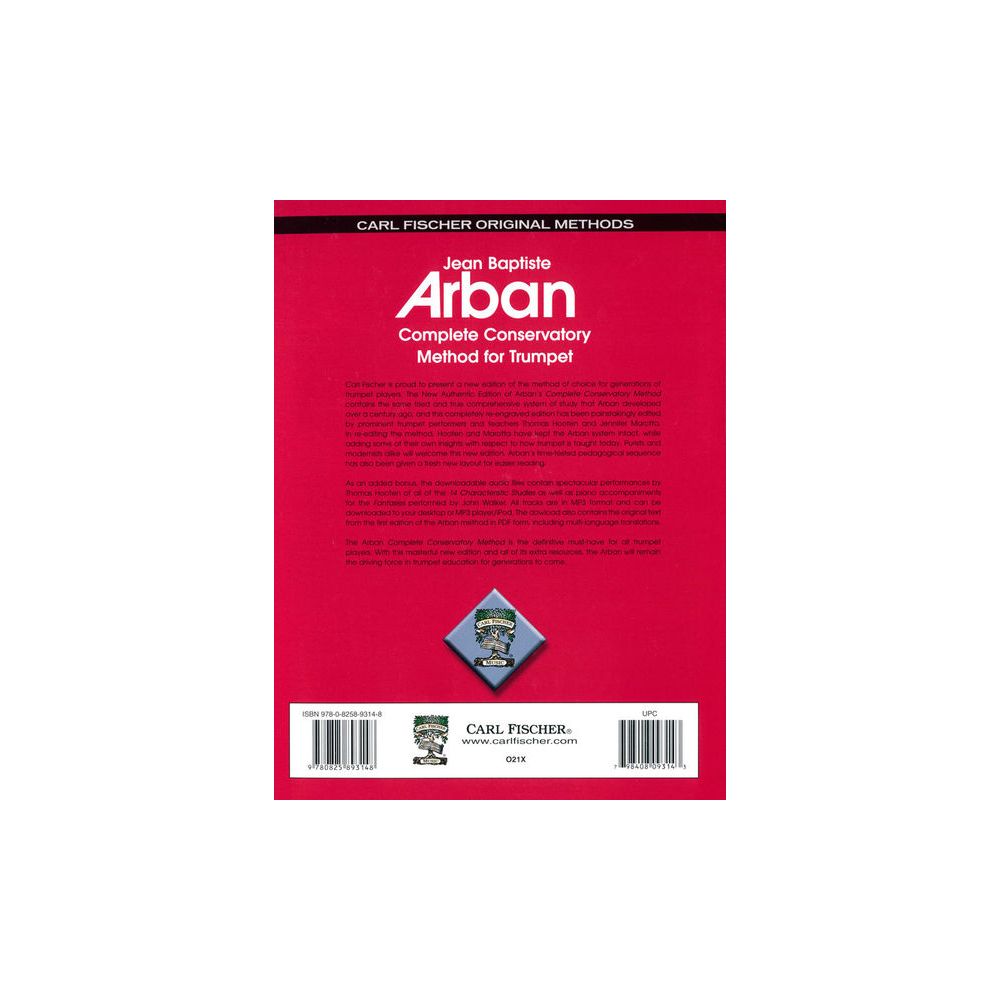 Carl Fischer Arban Complete Trumpet – Thomann Ireland