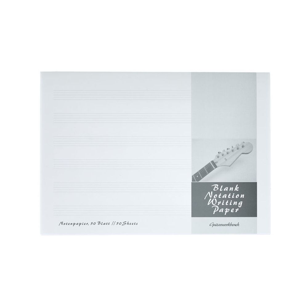 Quercus Notation Writing Notepad A5 – Thomann Ireland