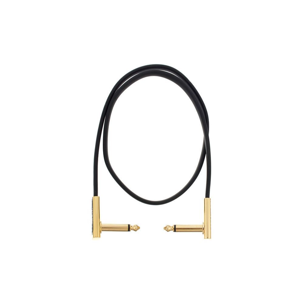 Rockboard Flat Patch Cable Gold 60 cm – Thomann Ireland