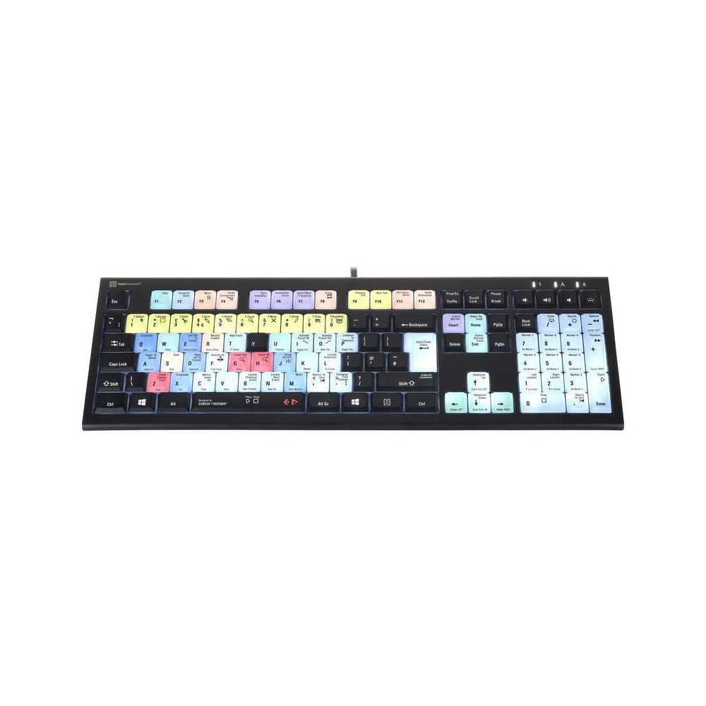 Logickeyboard Astra 2 Cubase/Nuendo PC UK – Thomann Ireland