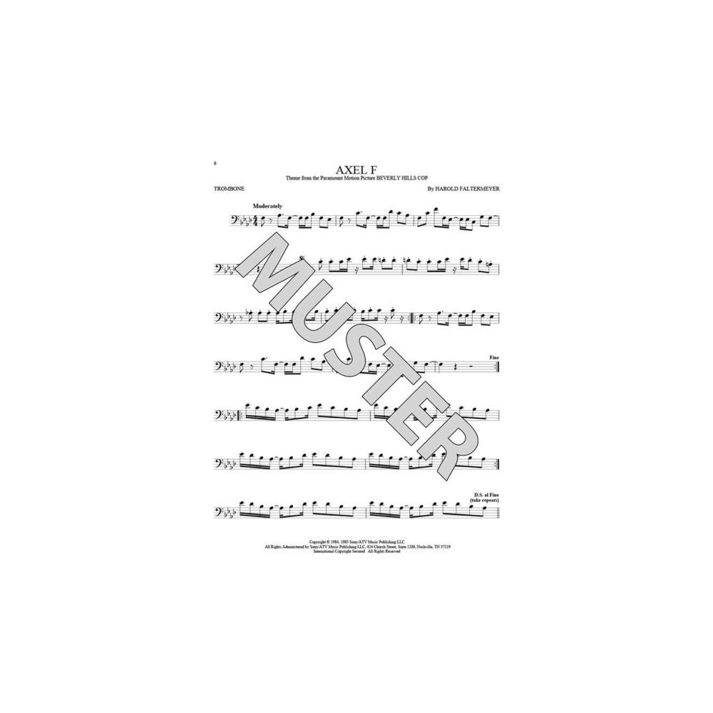Hal Leonard 101 Movie Hits for Trombone – Thomann Ireland