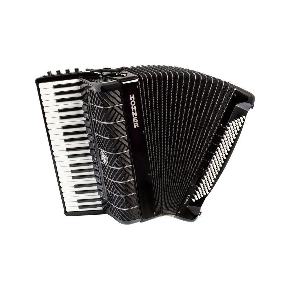 Hohner Mattia IV 120 BK white Buttons – Thomann Ireland