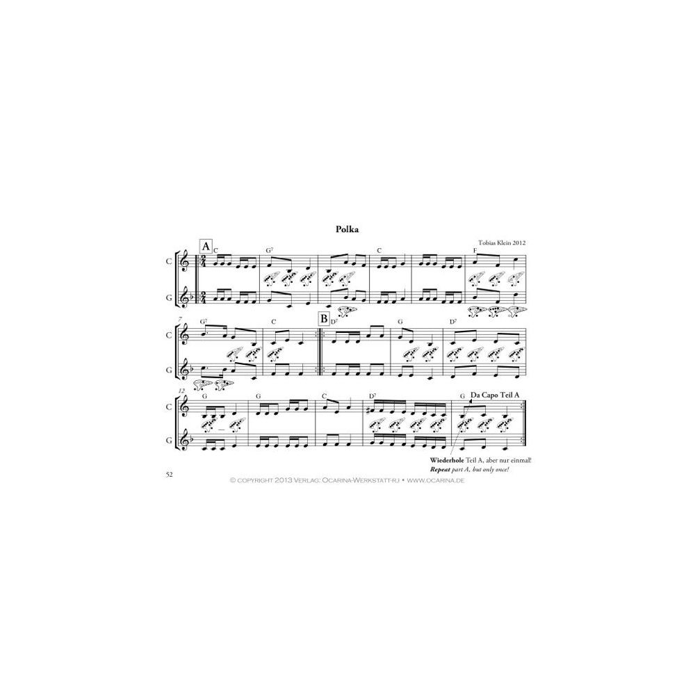 Thomann Zfan Fairy Ocarina AC 12