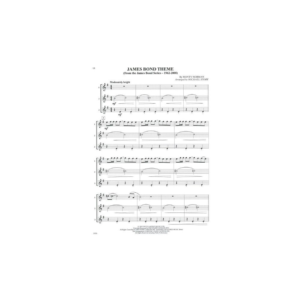 Alfred Music Publishing Movie Trios For All Tenor Sax – Thomann Ireland