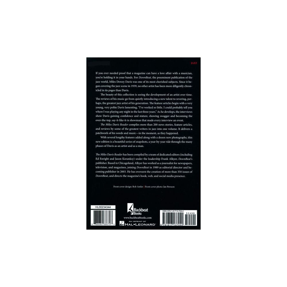 Backbeat Books The Miles Davis Reader – Thomann Ireland