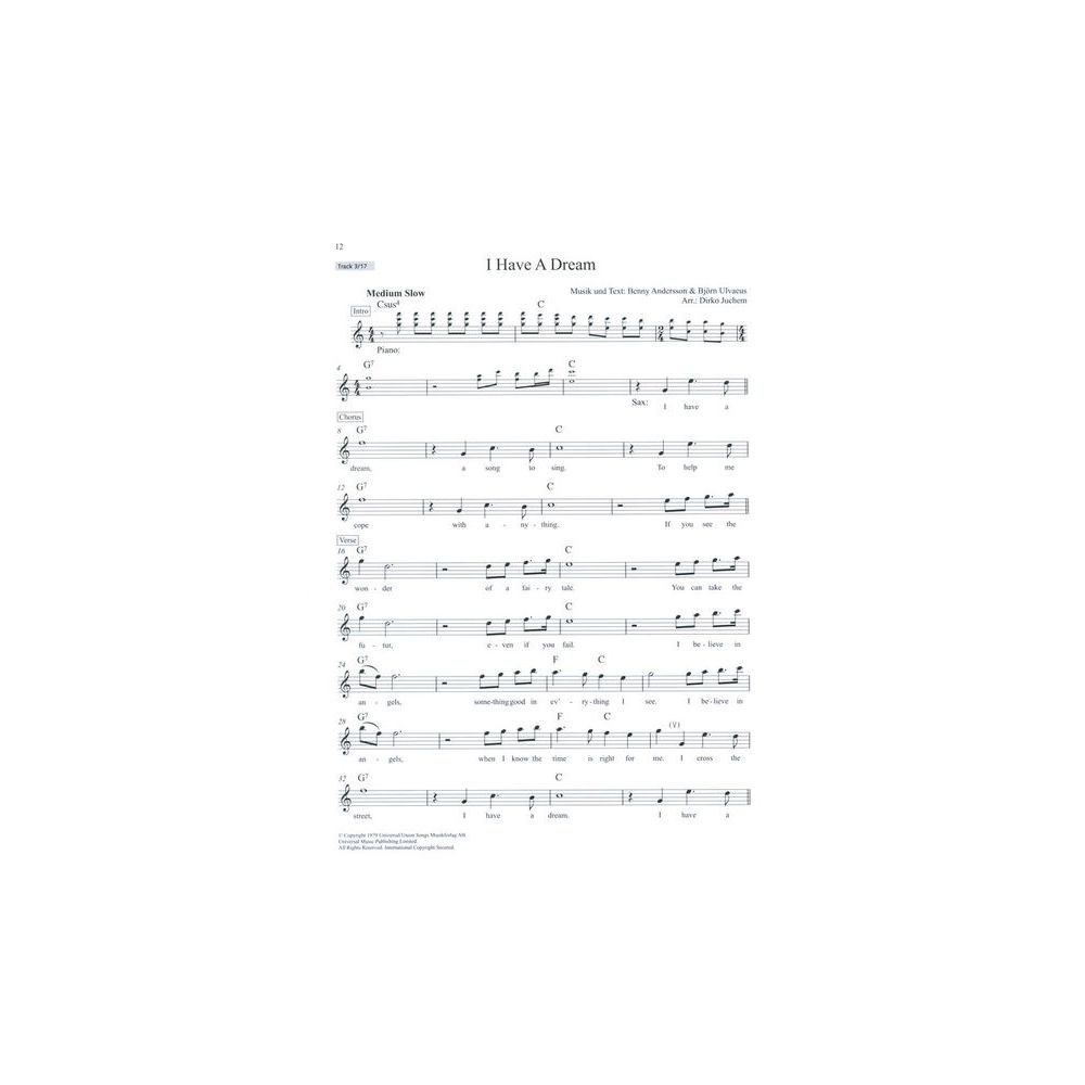 Schott Abba Classics T