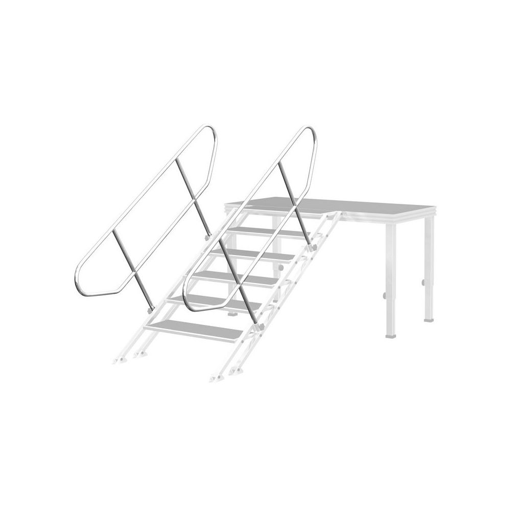 Stairville Tour Stage VarioStair Handrail – Thomann Ireland